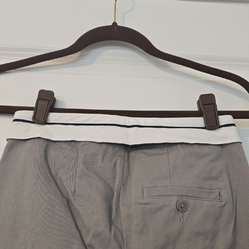 Target Wild Fable Gray Pants with White And Black Trim. Size 00. NWT - Picture 13 of 16